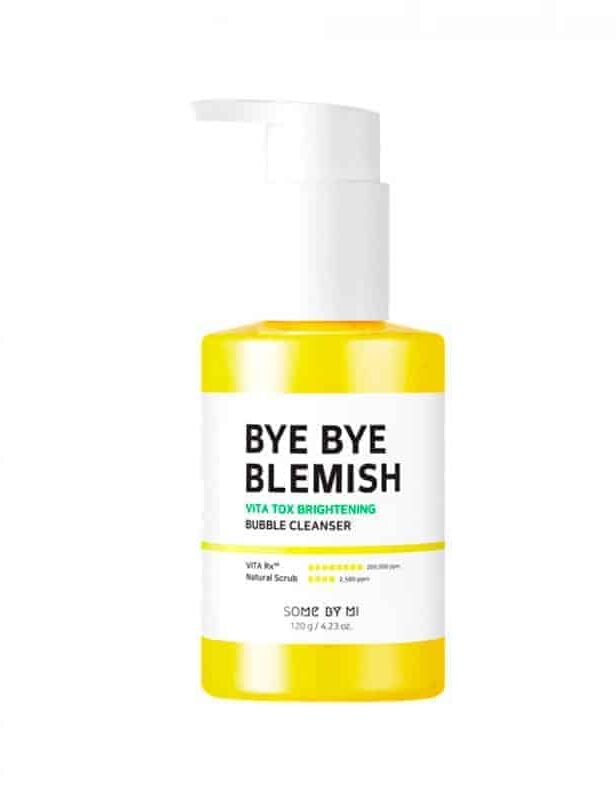 Newglow some by mi vita tox brightening bubble cleanser